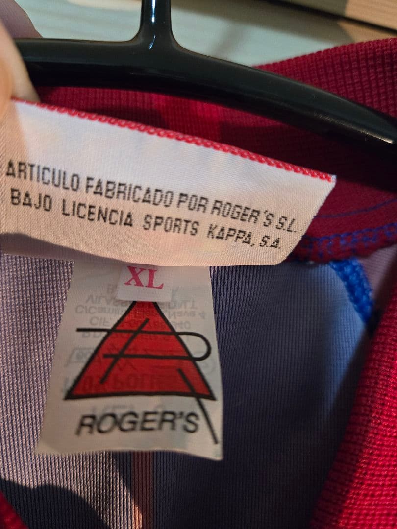 【希少】90s バルセロナ ユニフォーム ROGER'S製 XL