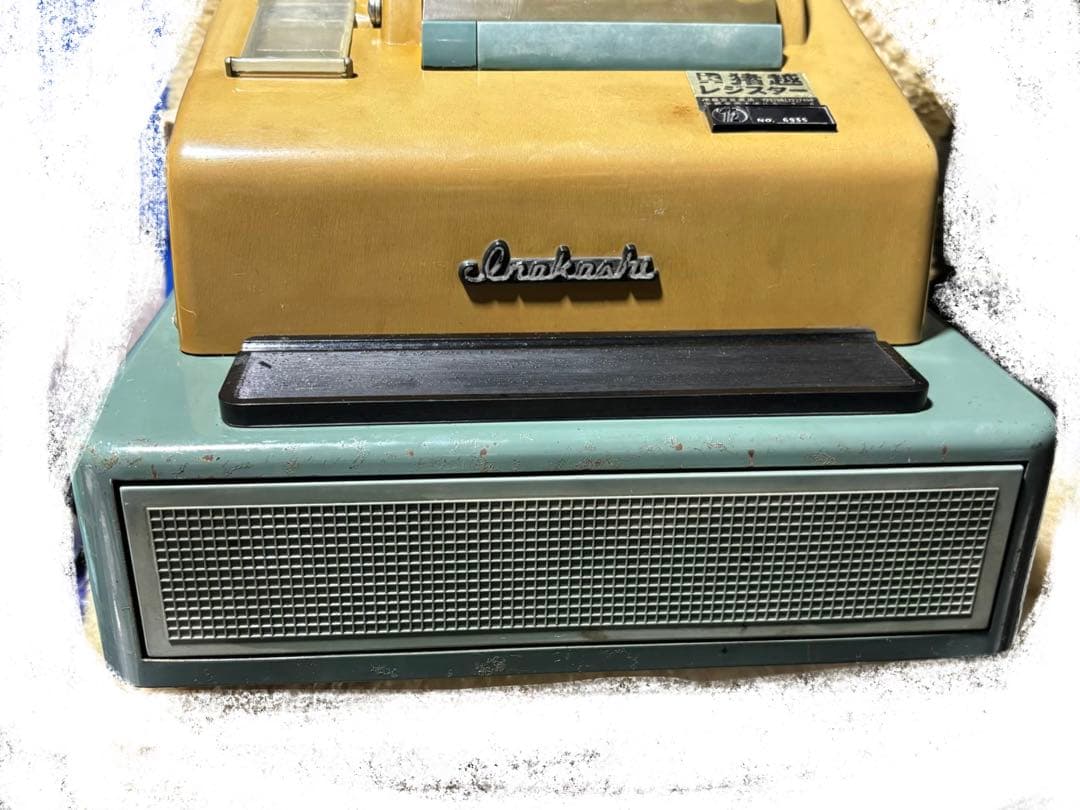 ジャンク品　昭和レトロ 猪越レジスター　当時物