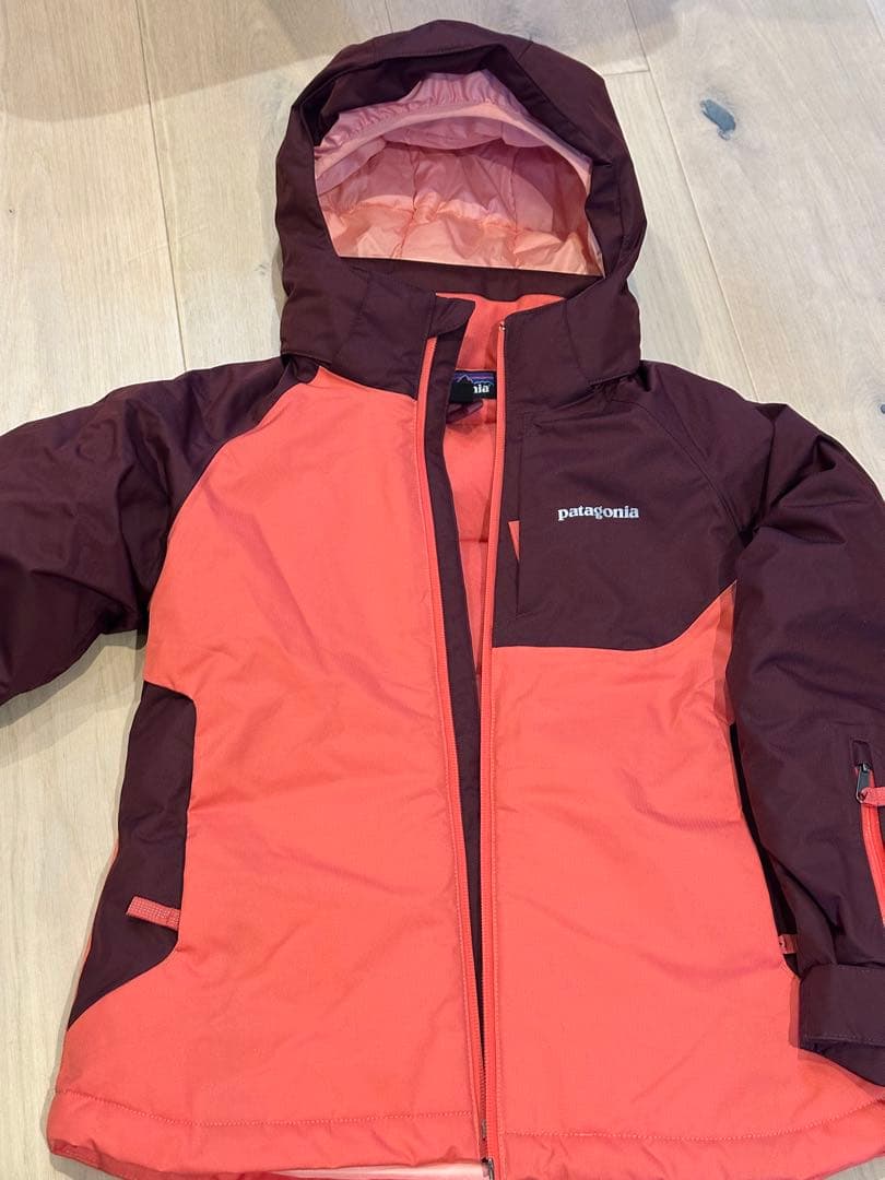 patagonia 子ども用スキーウェア 上下セットS7-8