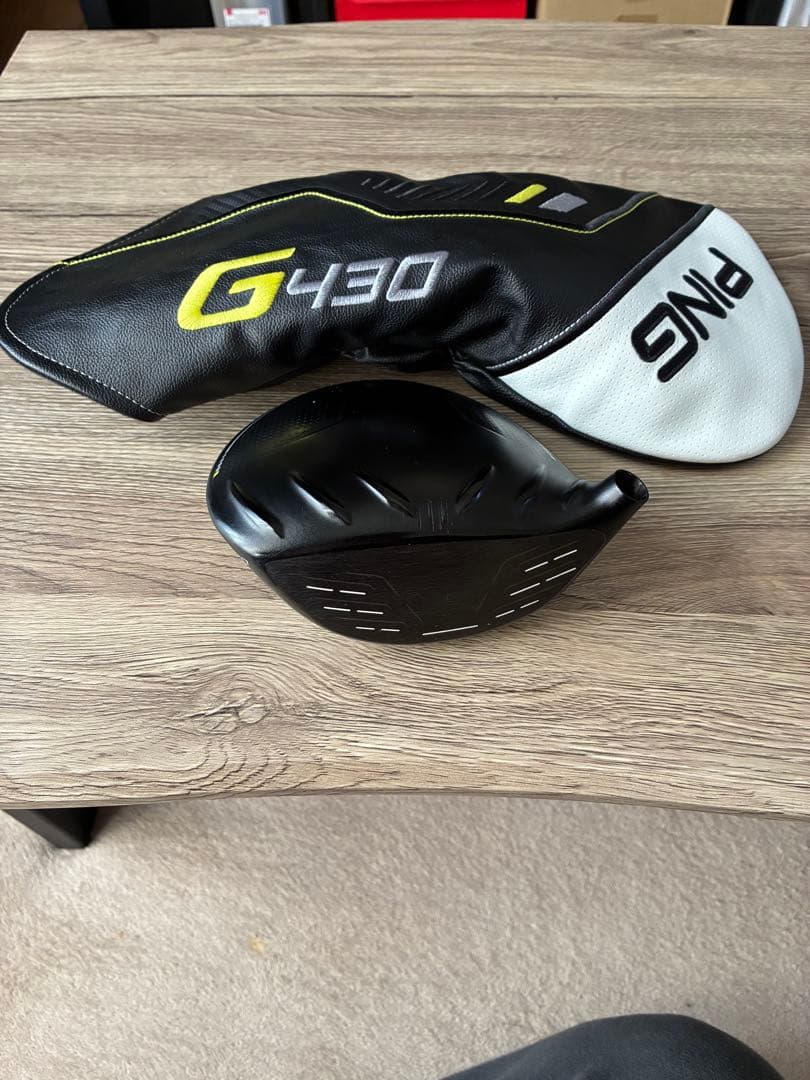 PING G430 MAXドライバー 10.5°ヘッドのみ 純正カバー付き