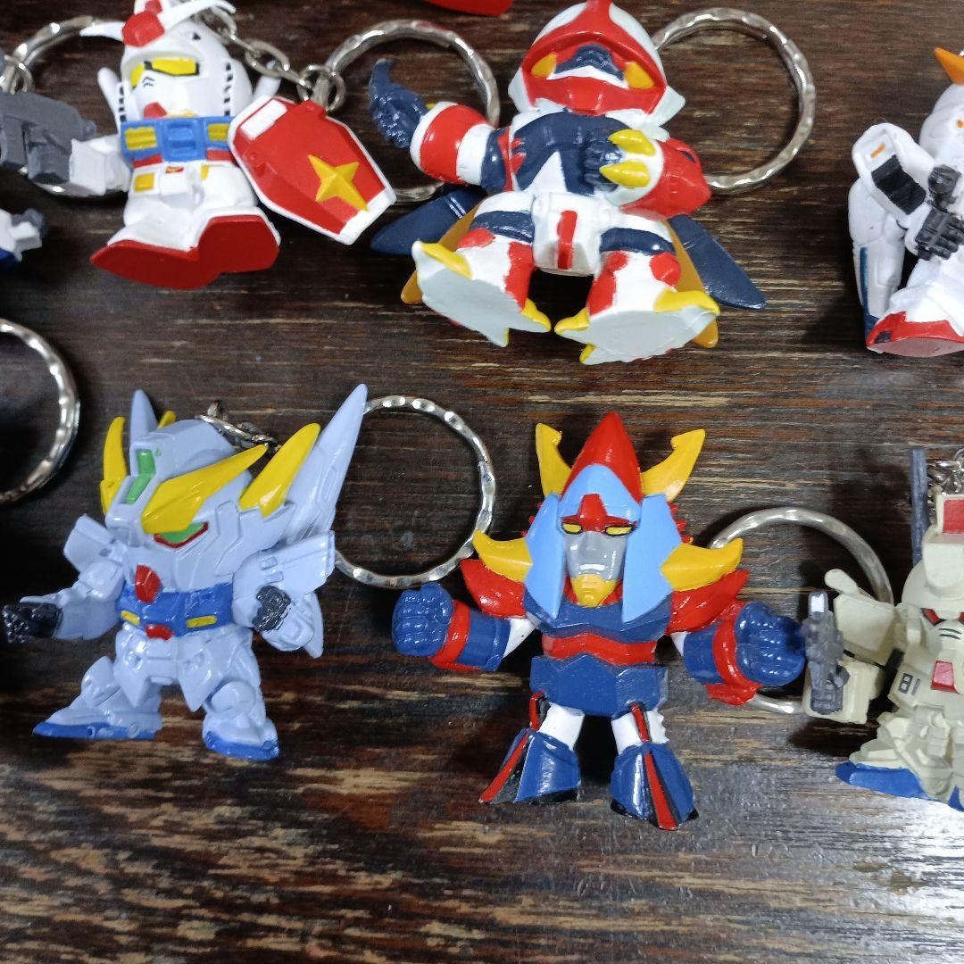 ガンダムロボットキャラクター キーホルダー 15個セット