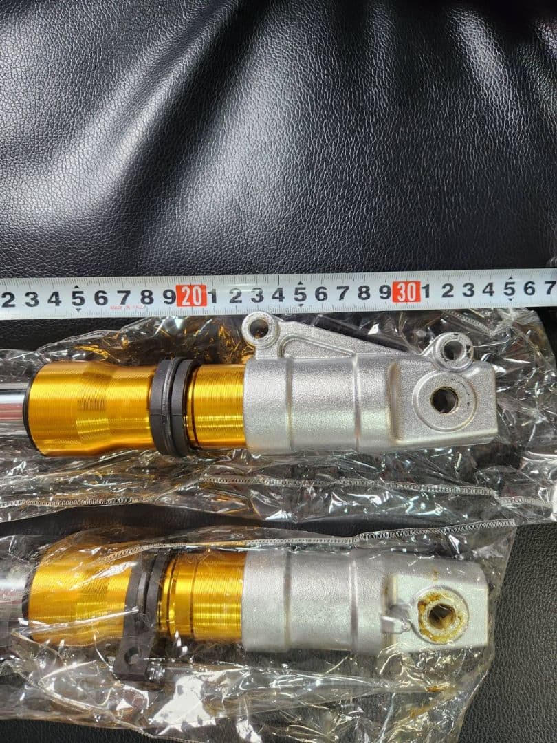 ライブディオZX AF35 社外ローダウン　フロントフォーク