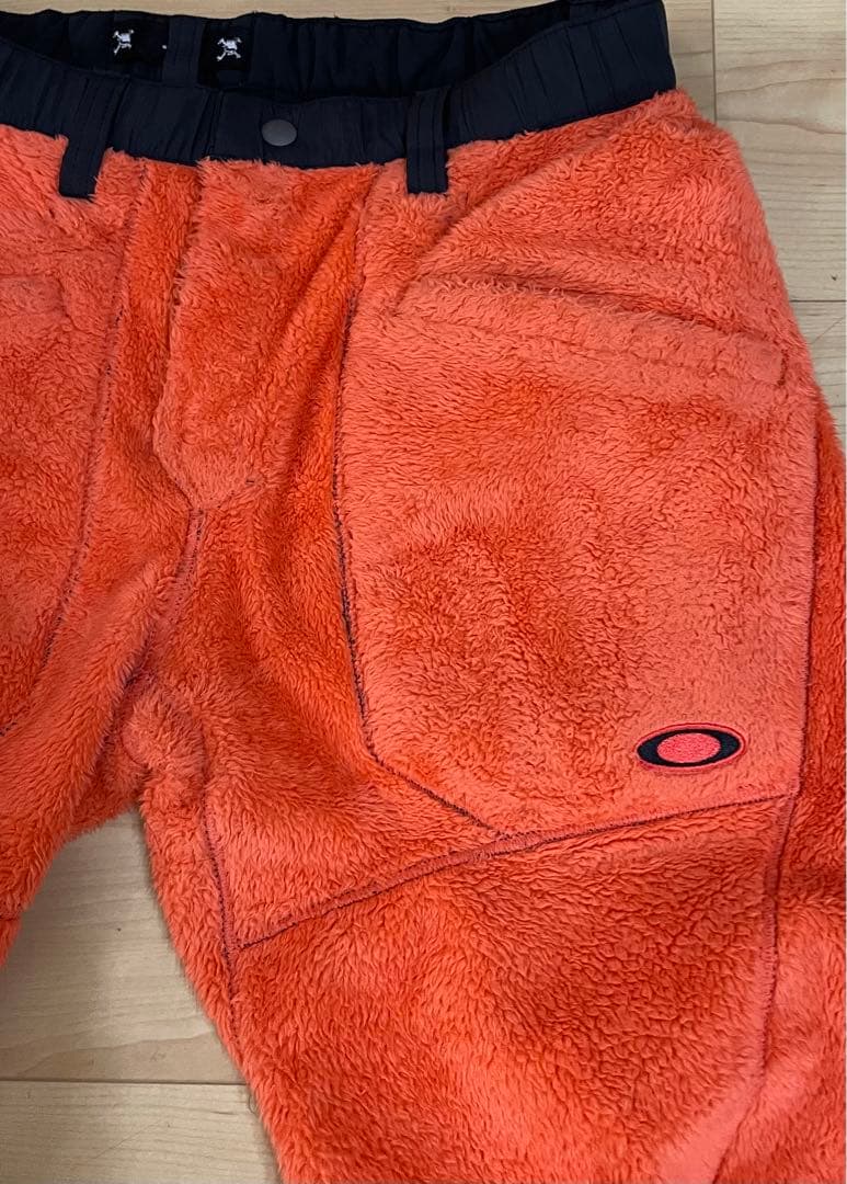 oakley オークリー　防寒防風ゴルフパンツ　リバーシブル　裏起毛　メンズL