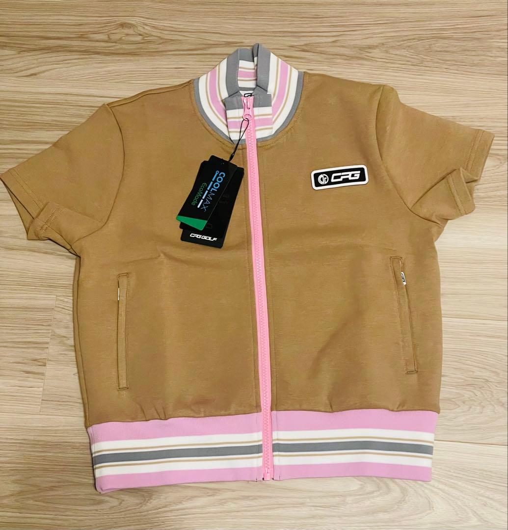 【新品タグ付き】CPG GOLF ベージュセットアップ