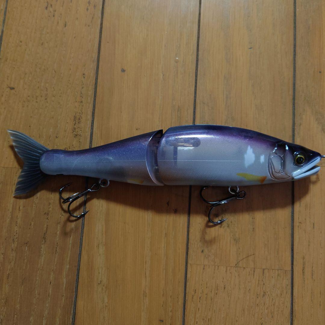 美品 ガンクラフト 鮎邪 ジョインテッドクロー マグナム 230 桔梗鮎