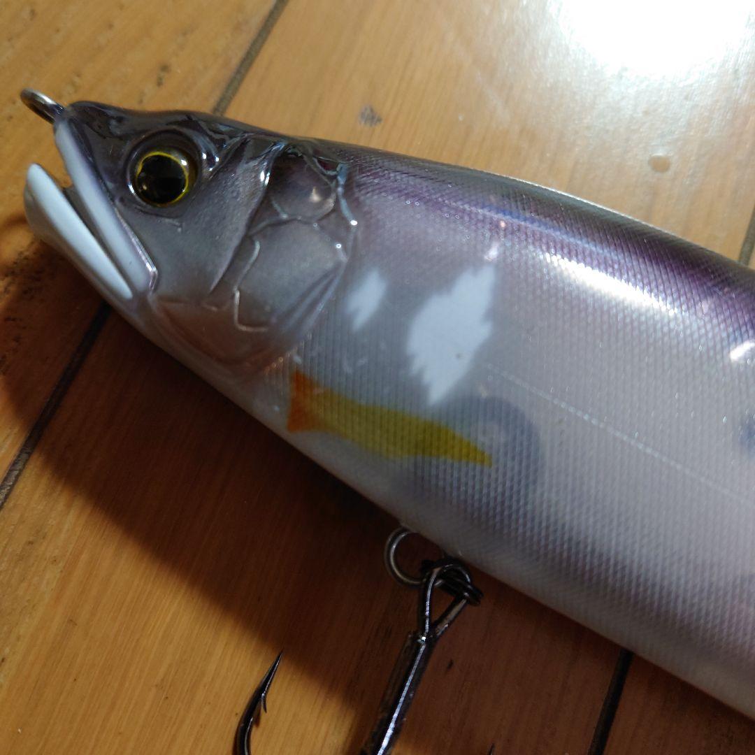 美品 ガンクラフト 鮎邪 ジョインテッドクロー マグナム 230 桔梗鮎