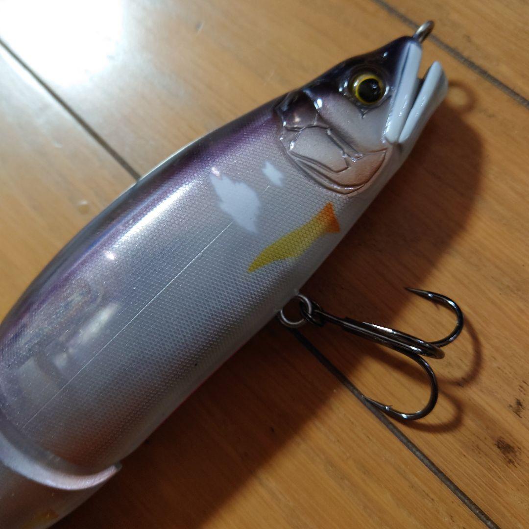 美品 ガンクラフト 鮎邪 ジョインテッドクロー マグナム 230 桔梗鮎