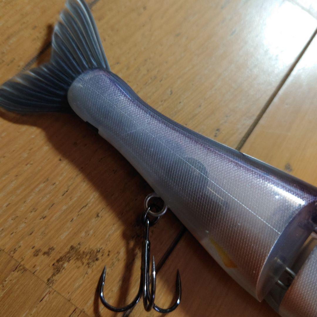 美品 ガンクラフト 鮎邪 ジョインテッドクロー マグナム 230 桔梗鮎
