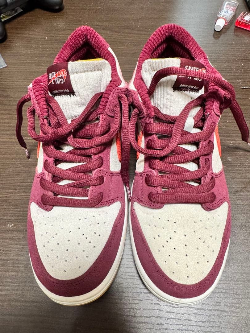 スケートボード NikeSBDunkLow Pro \"Dark Beetroot\" 26.5cm
