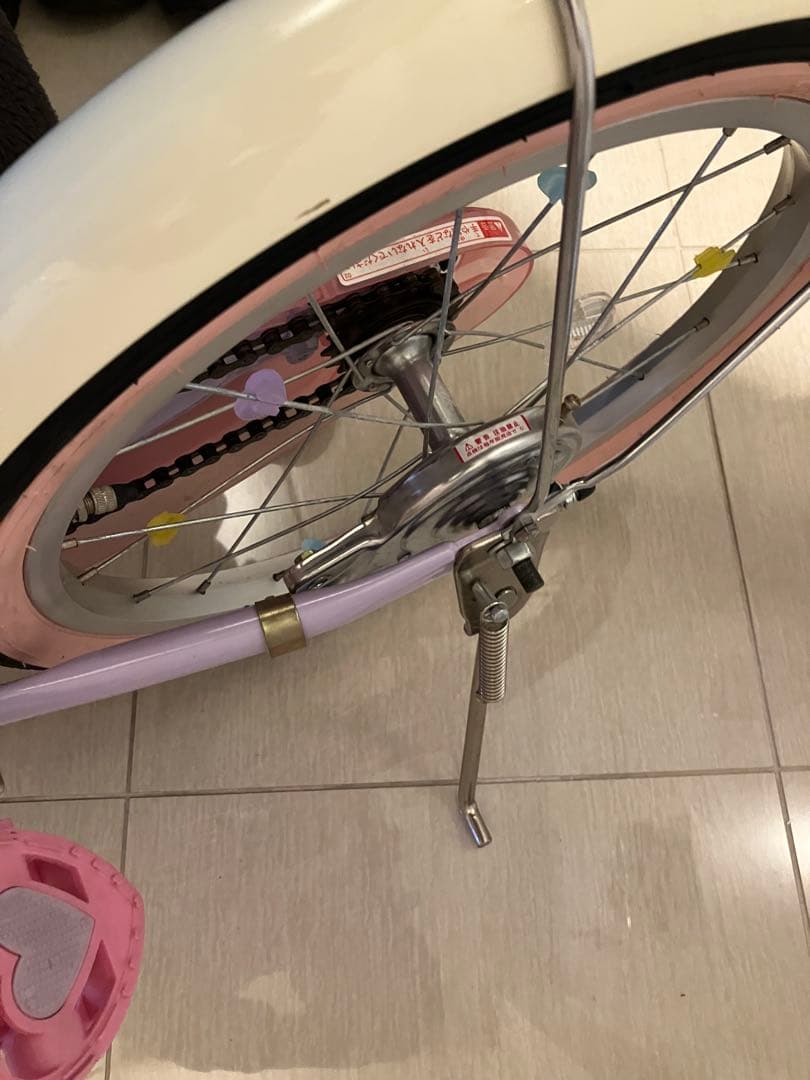 18インチ　子供用キッズ自転車　ディズニー