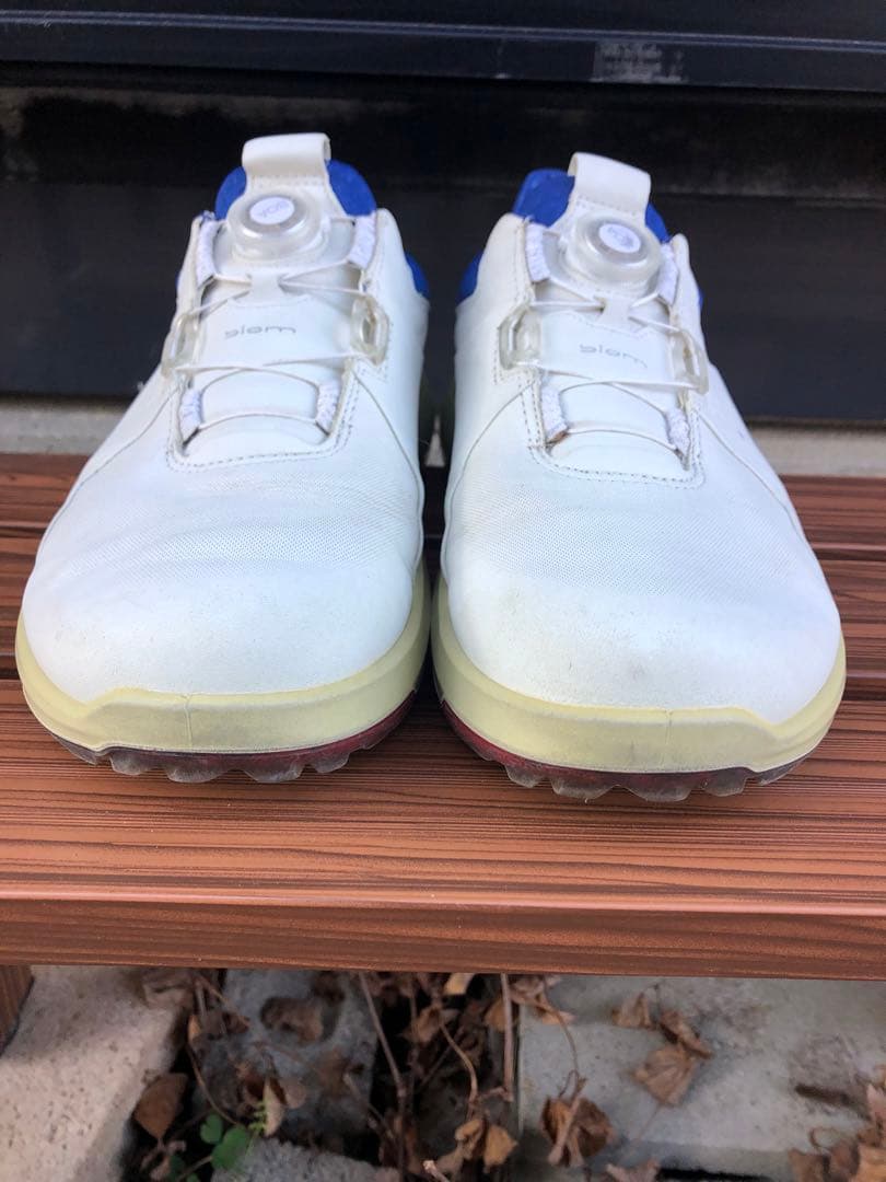 美品 ECCO BIOM H4 ゴルフシューズ 42 26.0cmスパイクレス