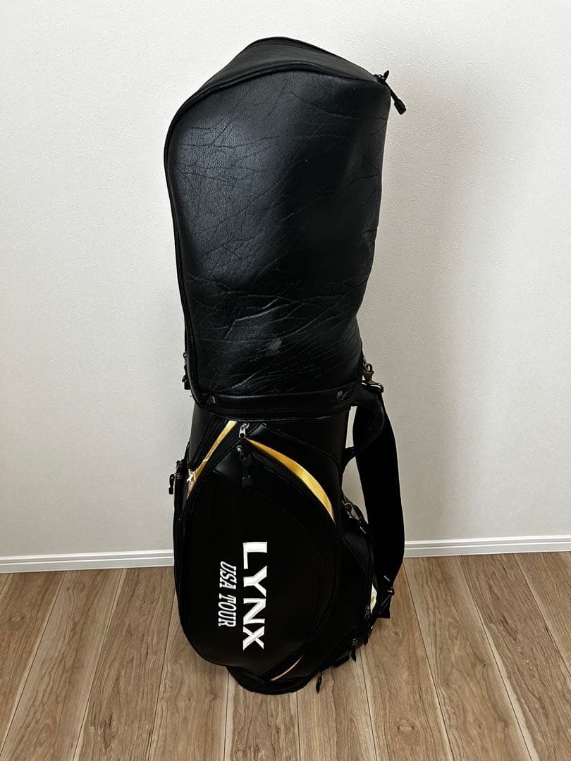 LYNX USA TOUR ゴルフバッグ ブラック