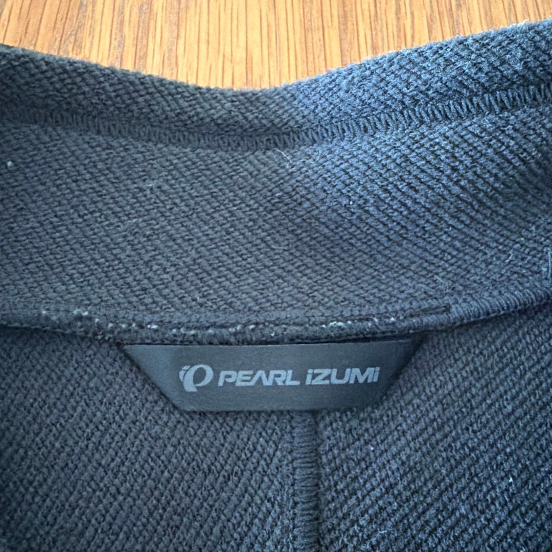 PEARL IZUMI ブラック サイクルジャージ 長袖　M 美品