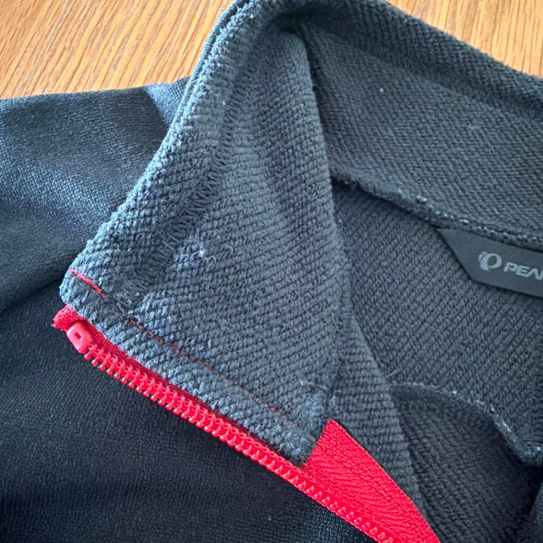 PEARL IZUMI ブラック サイクルジャージ 長袖　M 美品