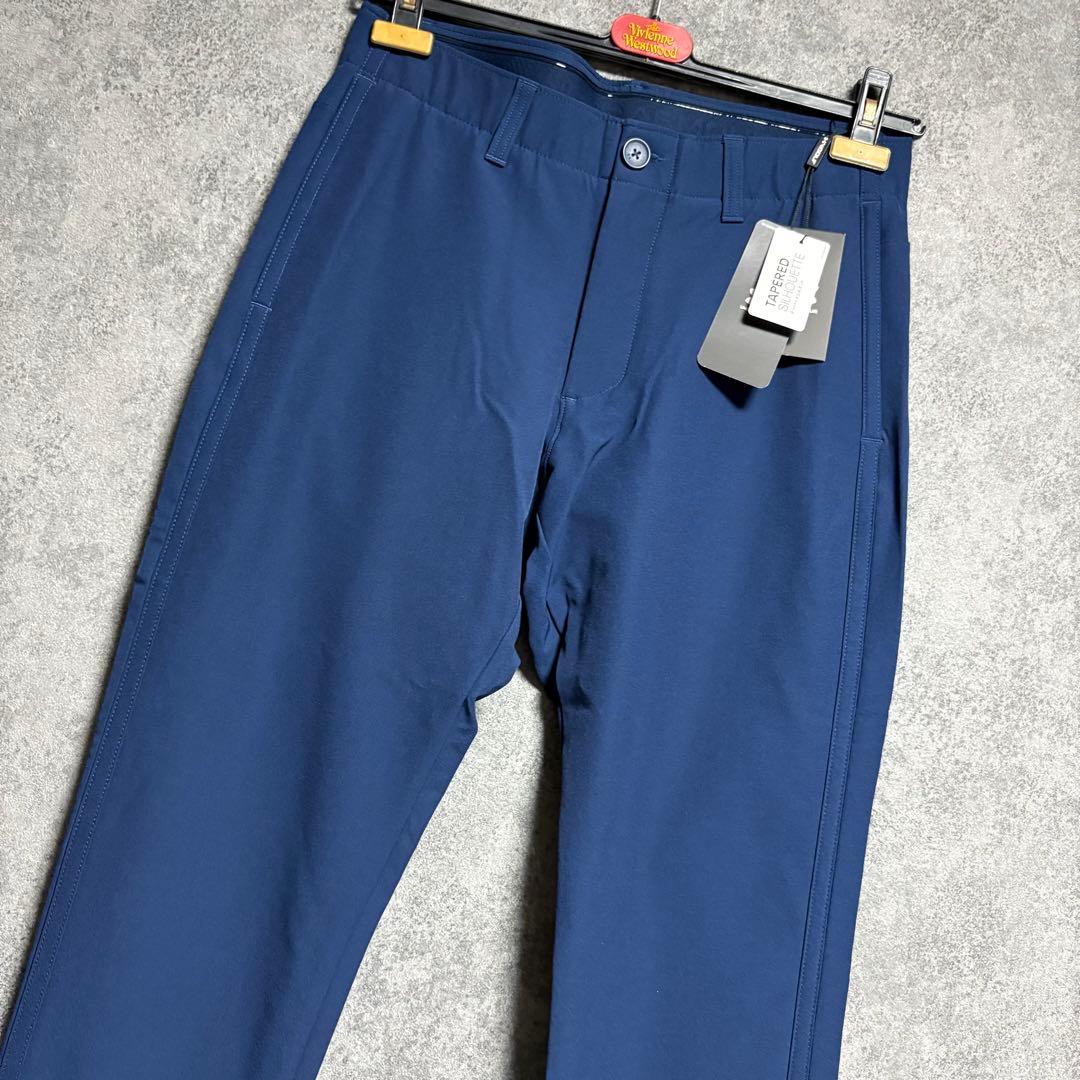 新品　アンダーアーマー ゴルフ　暖かストレッチパンツ「LGサイズ・紺」