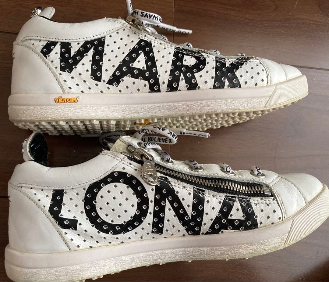 【美品】MARK&LONA ゴルフシューズ 22cm