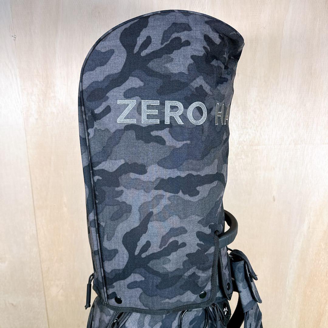 【美品】 ゼロハリバートン キャディバッグ ブラックカモ ZHG-CB1 希少品