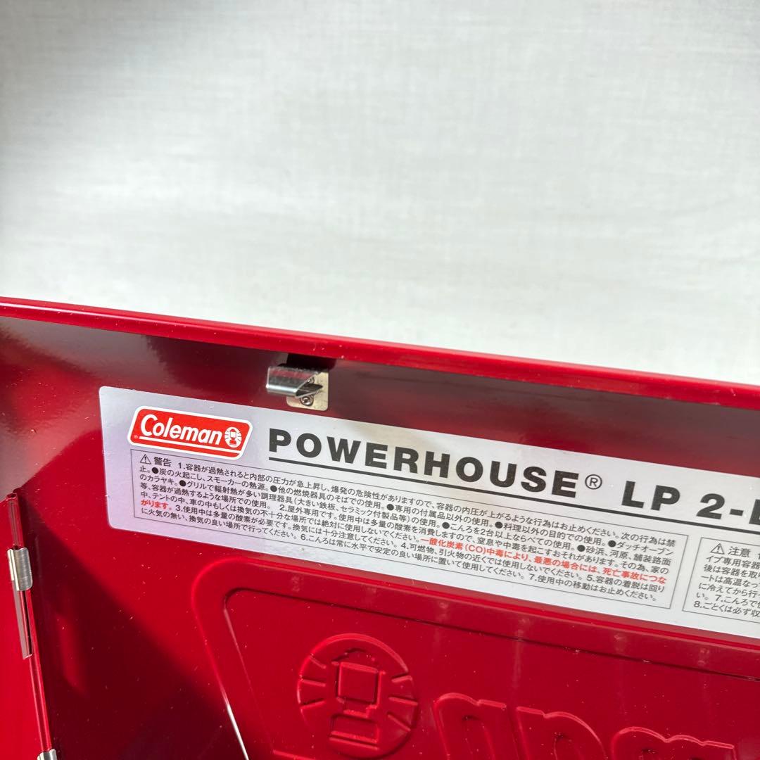 Coleman パワーハウス LP ツーバーナーⅡ 2018年 美品 アウトドア