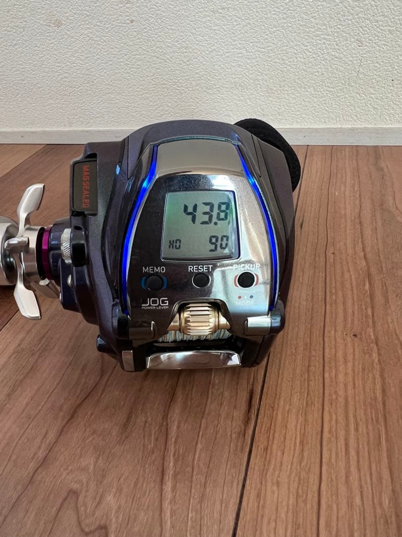 DAIWA SEABORG LTD 300J 左電動リール・純正バッテリーセット