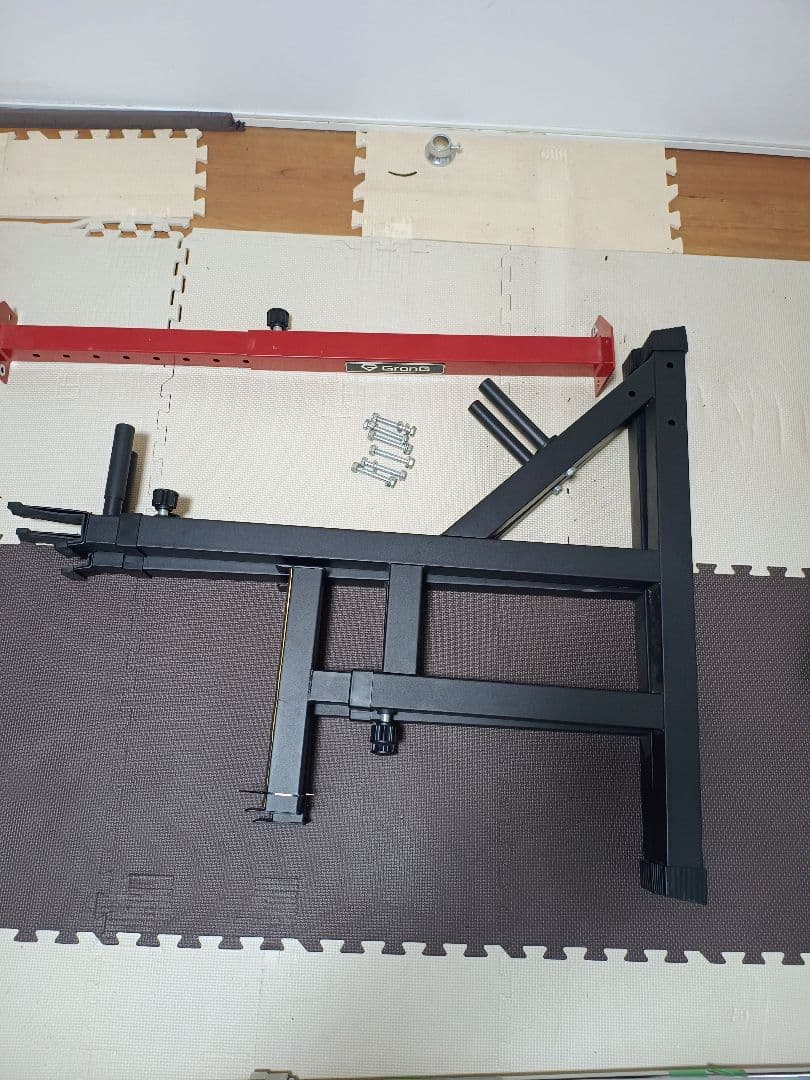 GronG トレーニングベンチ 　ラック　バーベル