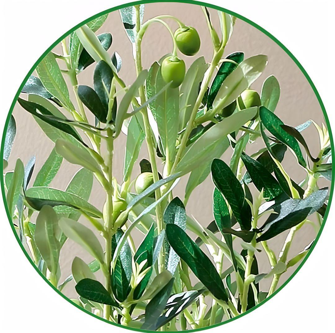 光触媒　人工観葉植物　ウォールグリーン　フェイクグリーン　オリーブ73センチ