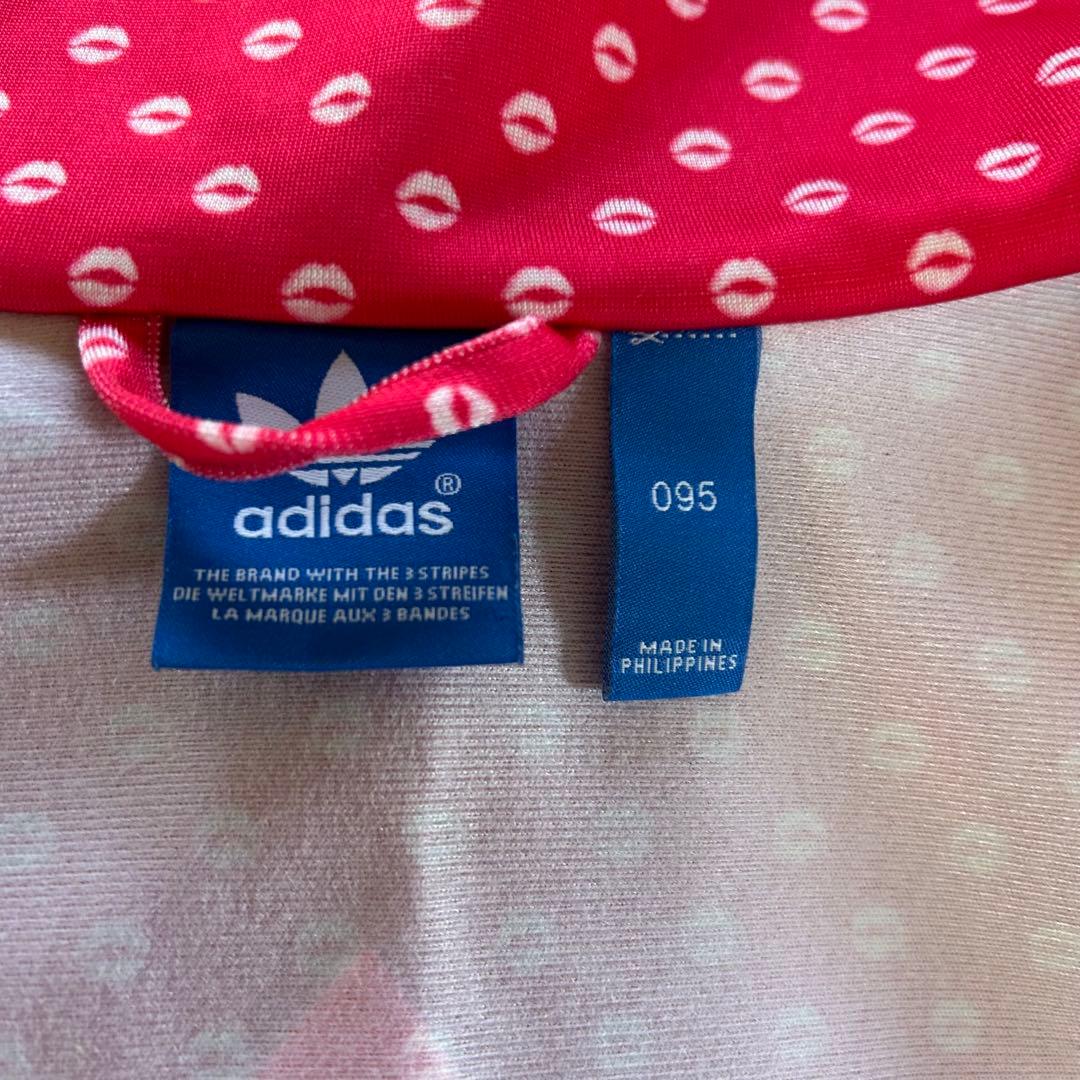 アディダス　adidas トラックジャケット　ドット柄95サイズFIREBIRD