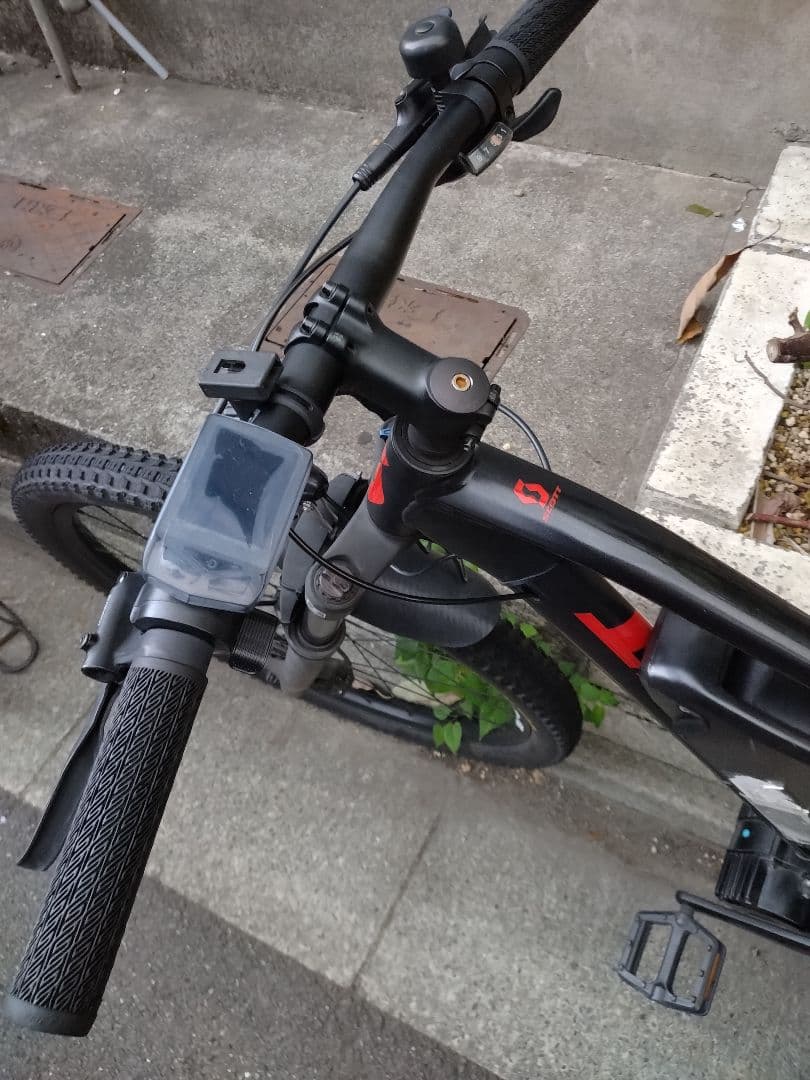 電動アシスト自転車　スポーツ車ブラック　メンテナンス必要！引取り限定！