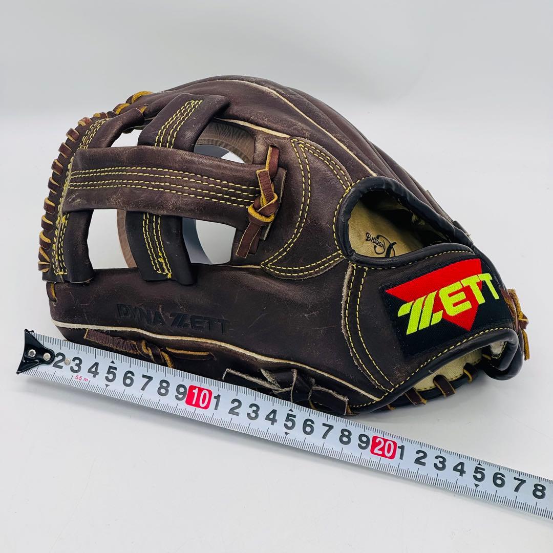 【希少・旧ロゴ】ZETT DYNA ZETT 軟式 グローブ 左投げ用 レトロ