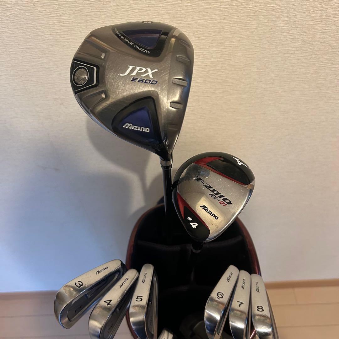 MIZUNO ミズノ JPX T-ZOID 12本セット 初心者 入門 R SR