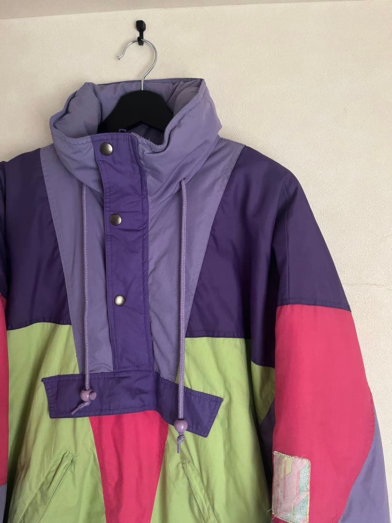 スキー 80's Padded pullover jacket ski bord