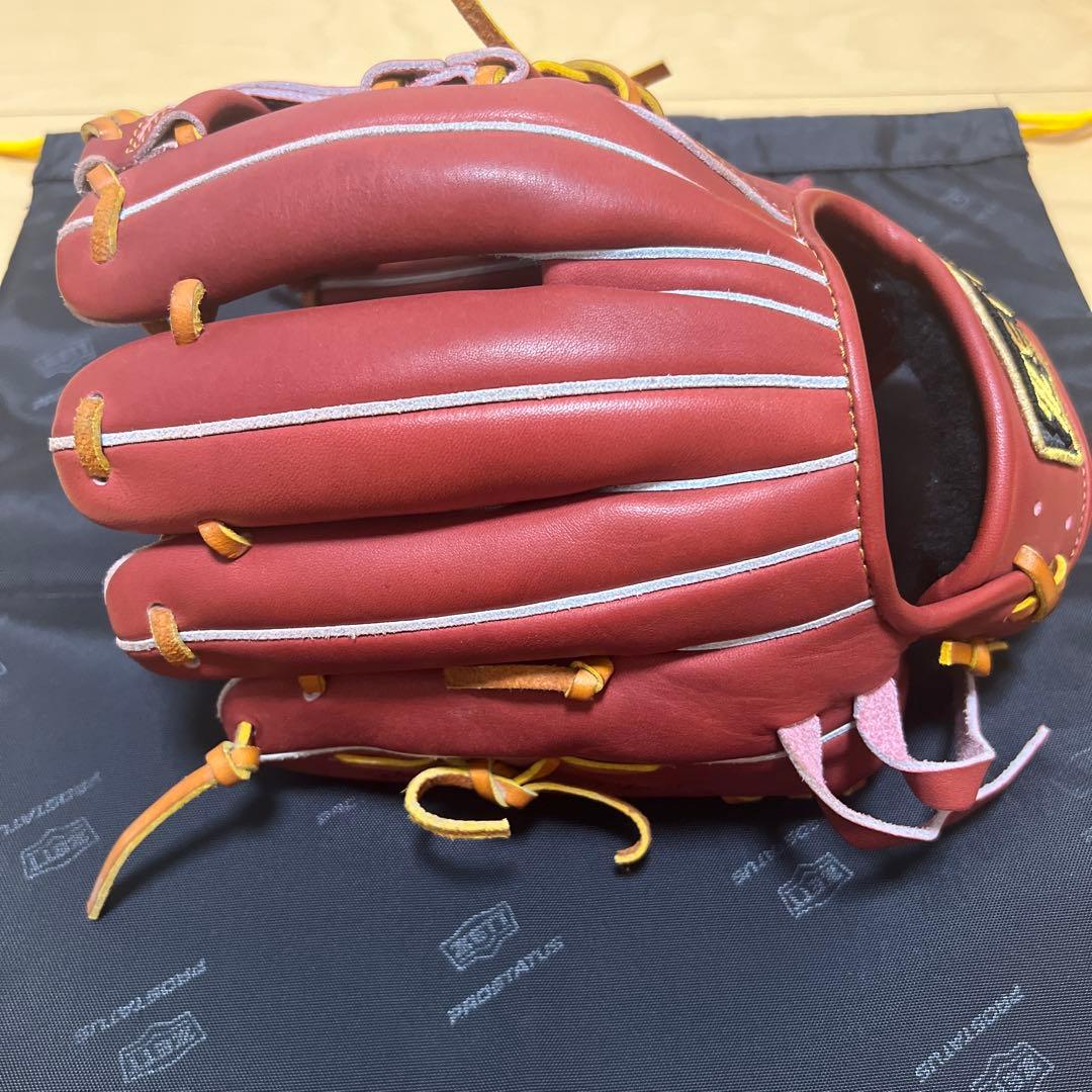 ZETT プロステイタス軟式内野手用グラブ