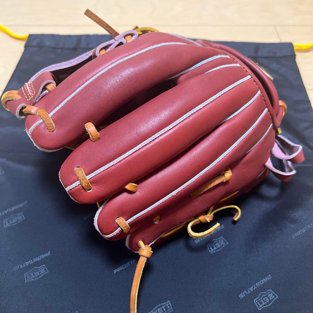 ZETT プロステイタス軟式内野手用グラブ