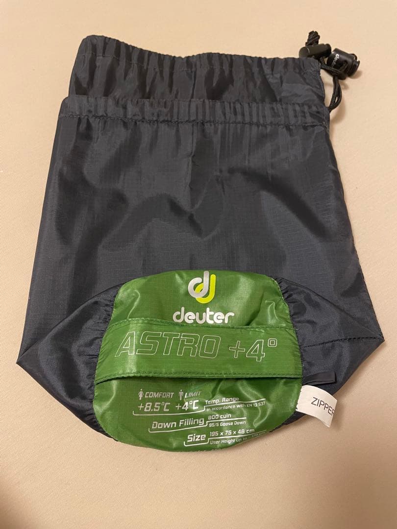 deuter 寝袋　シュラフ