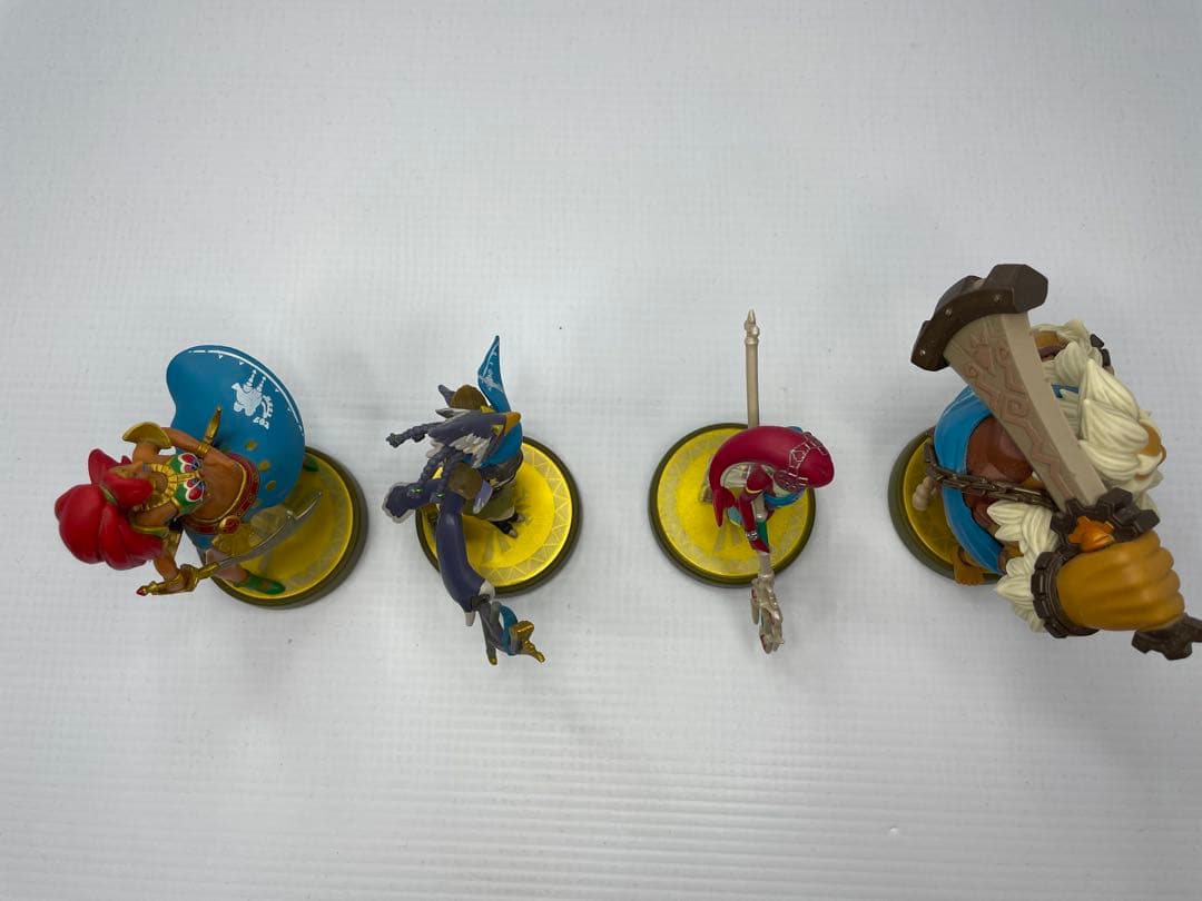 amiibo ミファー　ダルケル　リーバル　ウルボザ　ゼルダの伝説　四英傑あつ森