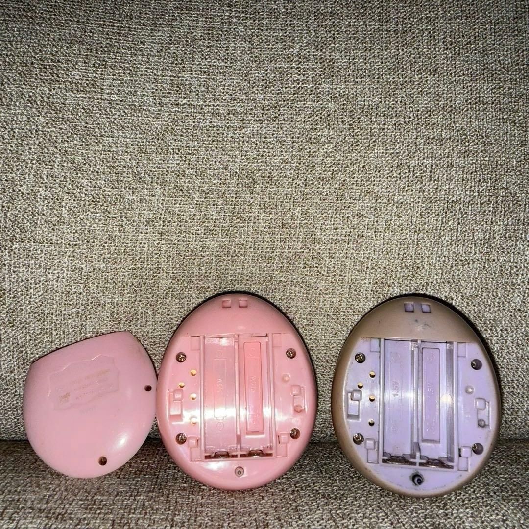 たまごっちiD 2個セット 希少 入手困難 ストラップ付き ピンク ／ 紫