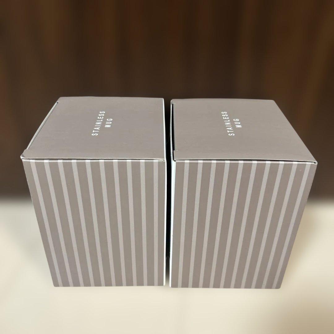 【新品未使用】ちいかわ 蓋つきステンレスマグ（ごろん モモンガ）　2個セット
