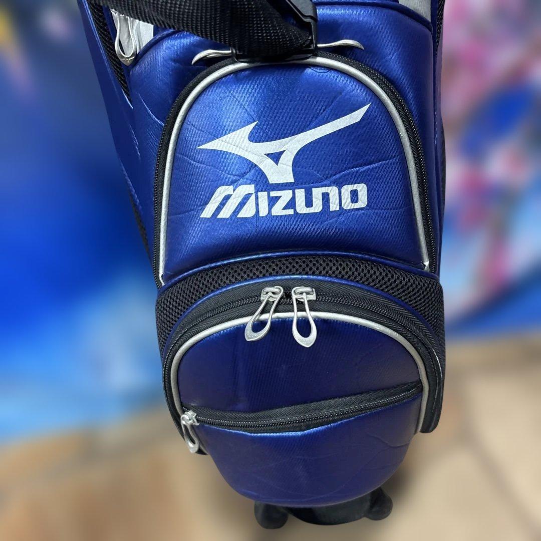 寶BX-1239 MIZUNO ミズノ キャディバッグ 軽量 ブルー