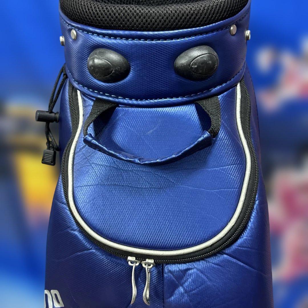 寶BX-1239 MIZUNO ミズノ キャディバッグ 軽量 ブルー