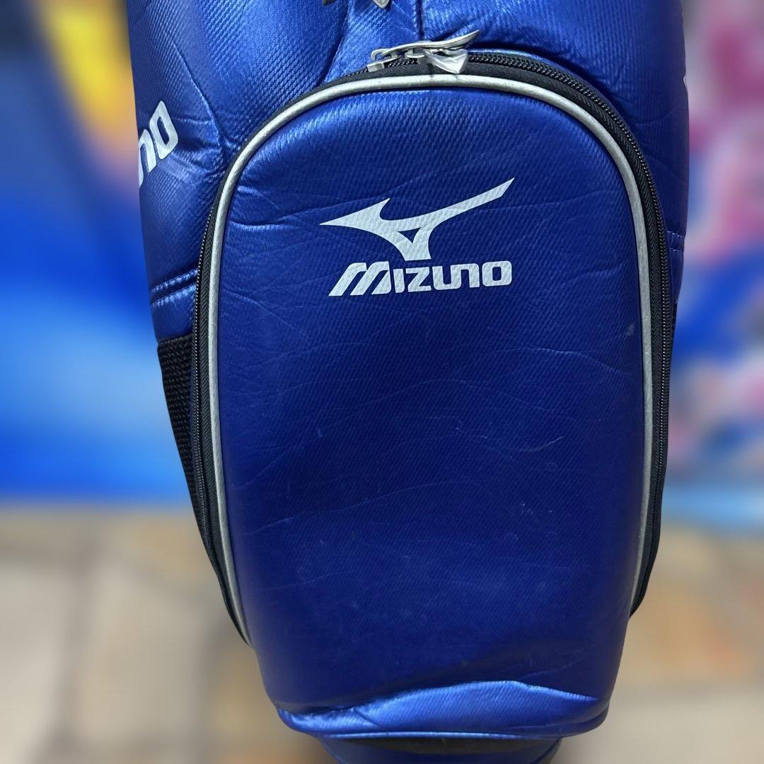 寶BX-1239 MIZUNO ミズノ キャディバッグ 軽量 ブルー