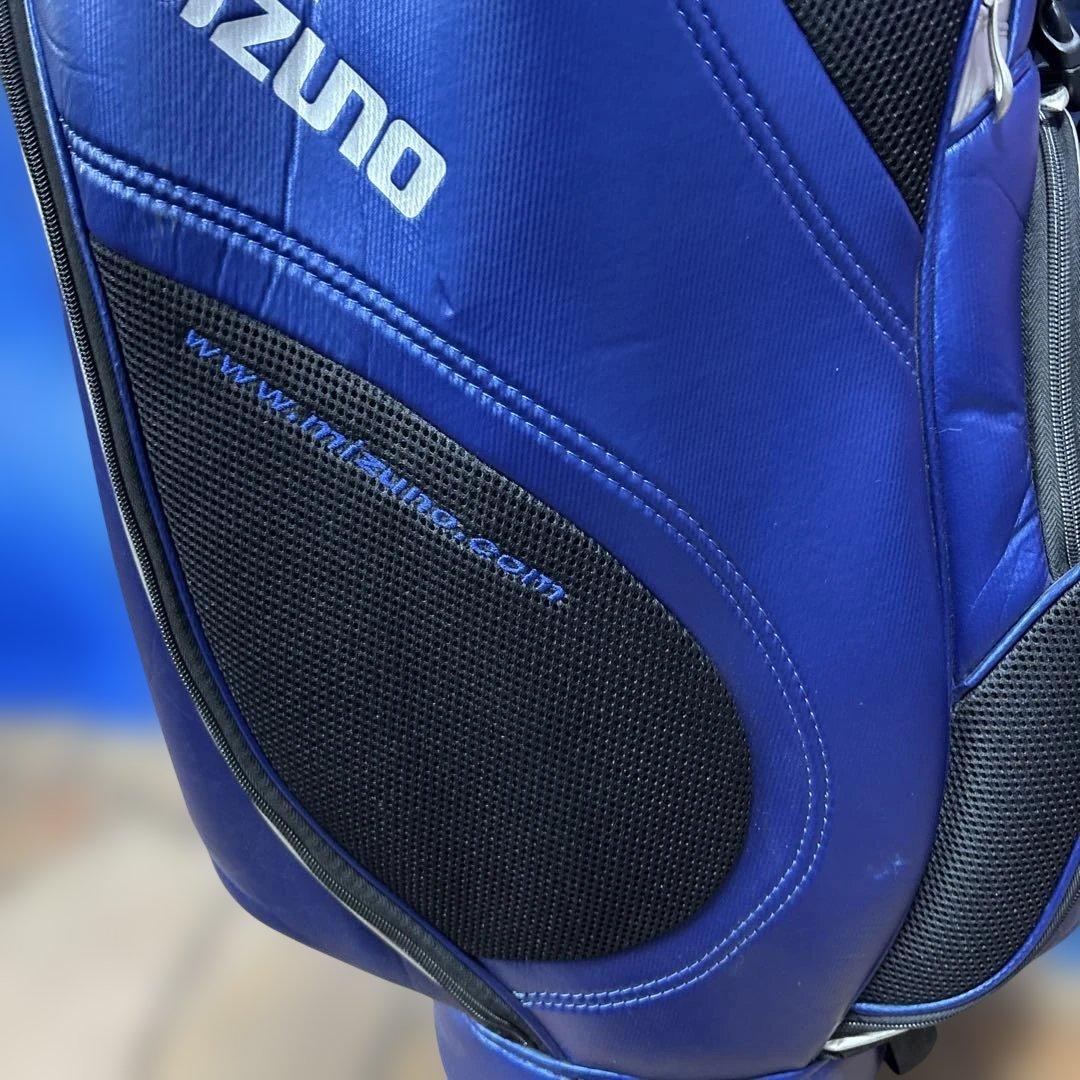 寶BX-1239 MIZUNO ミズノ キャディバッグ 軽量 ブルー