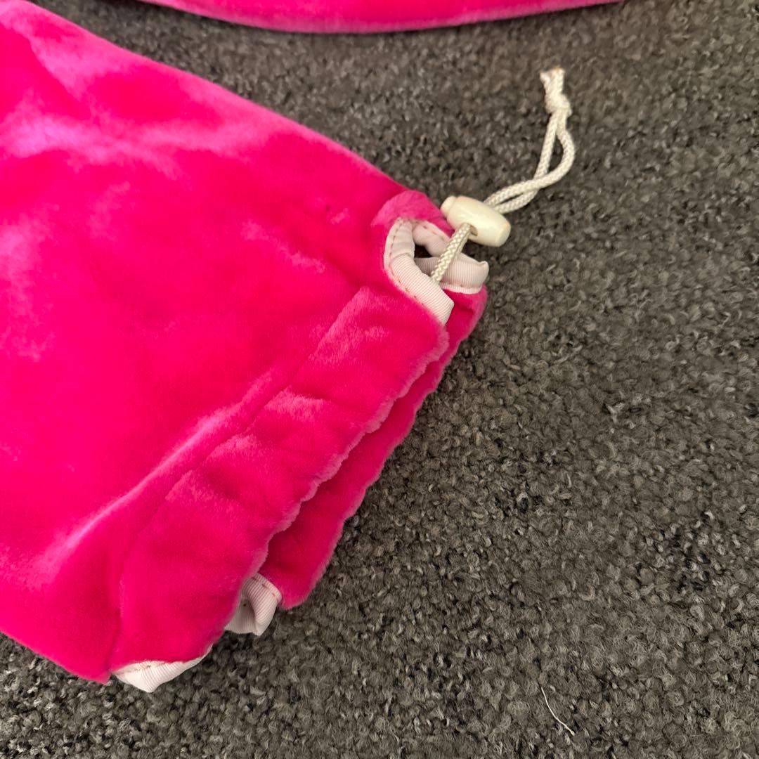 ピンク フリース シューズカバー