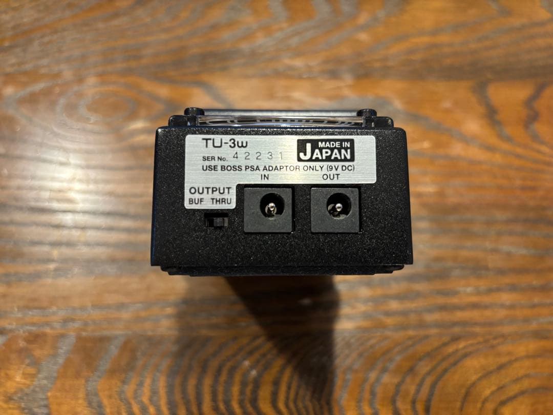 【ほぼ未使用　おまけ付き】Boss TU-3W チューナー