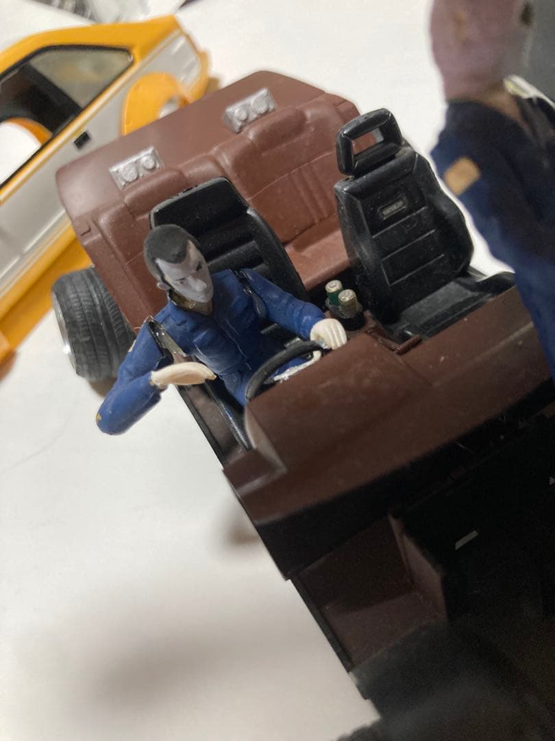アオシマ？フジミ？マルイ？セリカＸＸ　レア人形付き　ジャンク扱いで