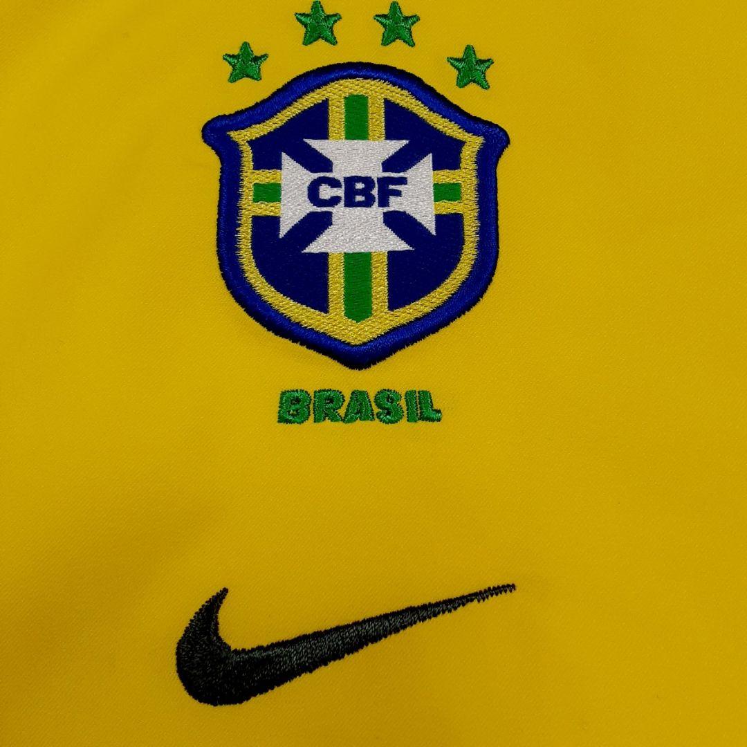 美品◎NIKE 02年ブラジル代表プラクティスシャツ ノースリーブ Mサイズ