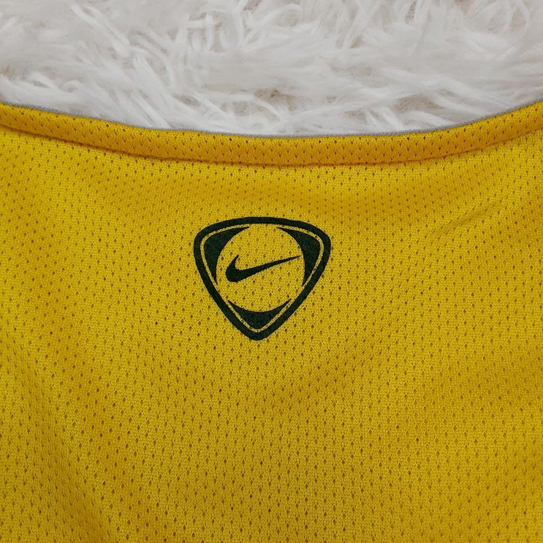 美品◎NIKE 02年ブラジル代表プラクティスシャツ ノースリーブ Mサイズ