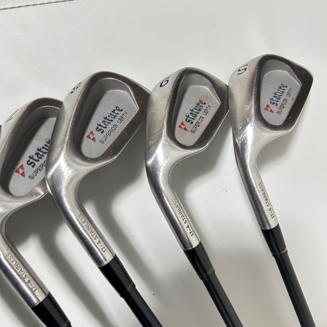 【美品】 Stature MS-70 アイアン 8本 左利き用 ゴルフクラブ