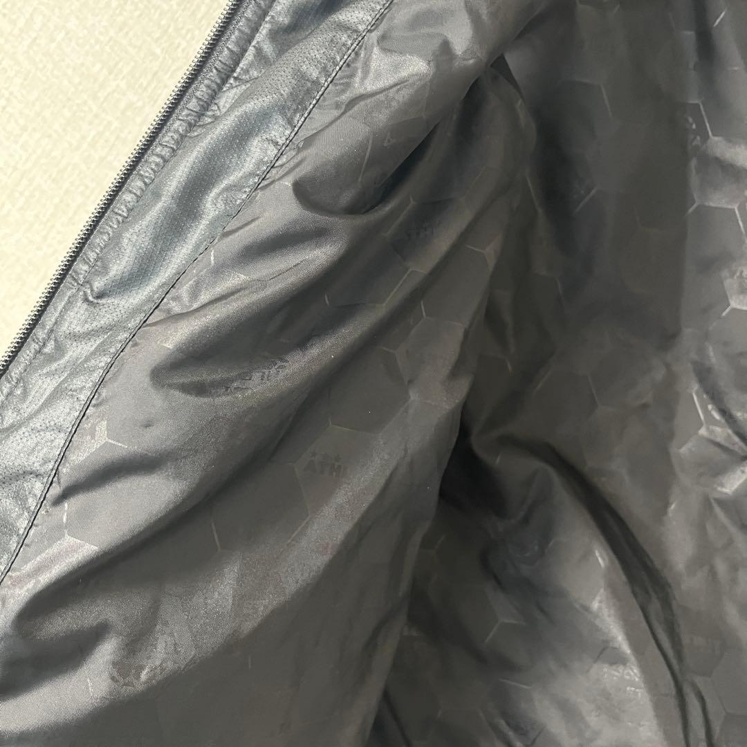 ATHLETA ブラック ノースリーブ ダウンベスト M