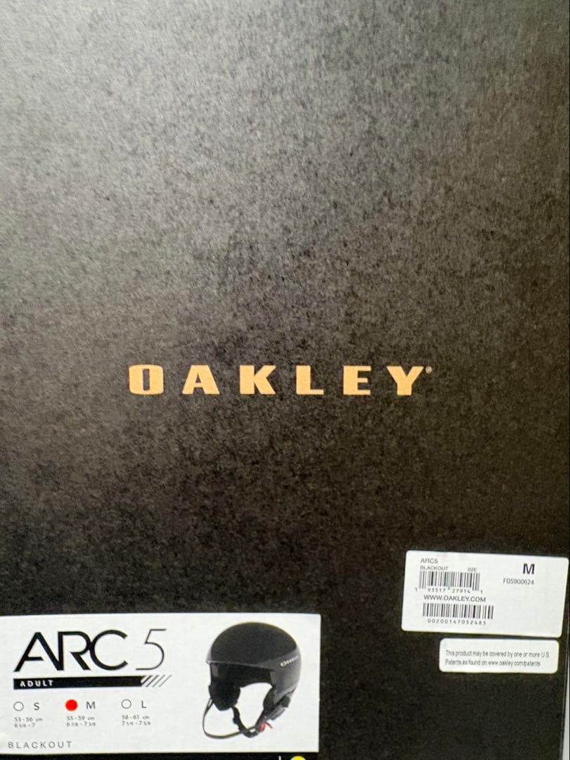 OAKLEY ARC 5 ヘルメット Mサイズ