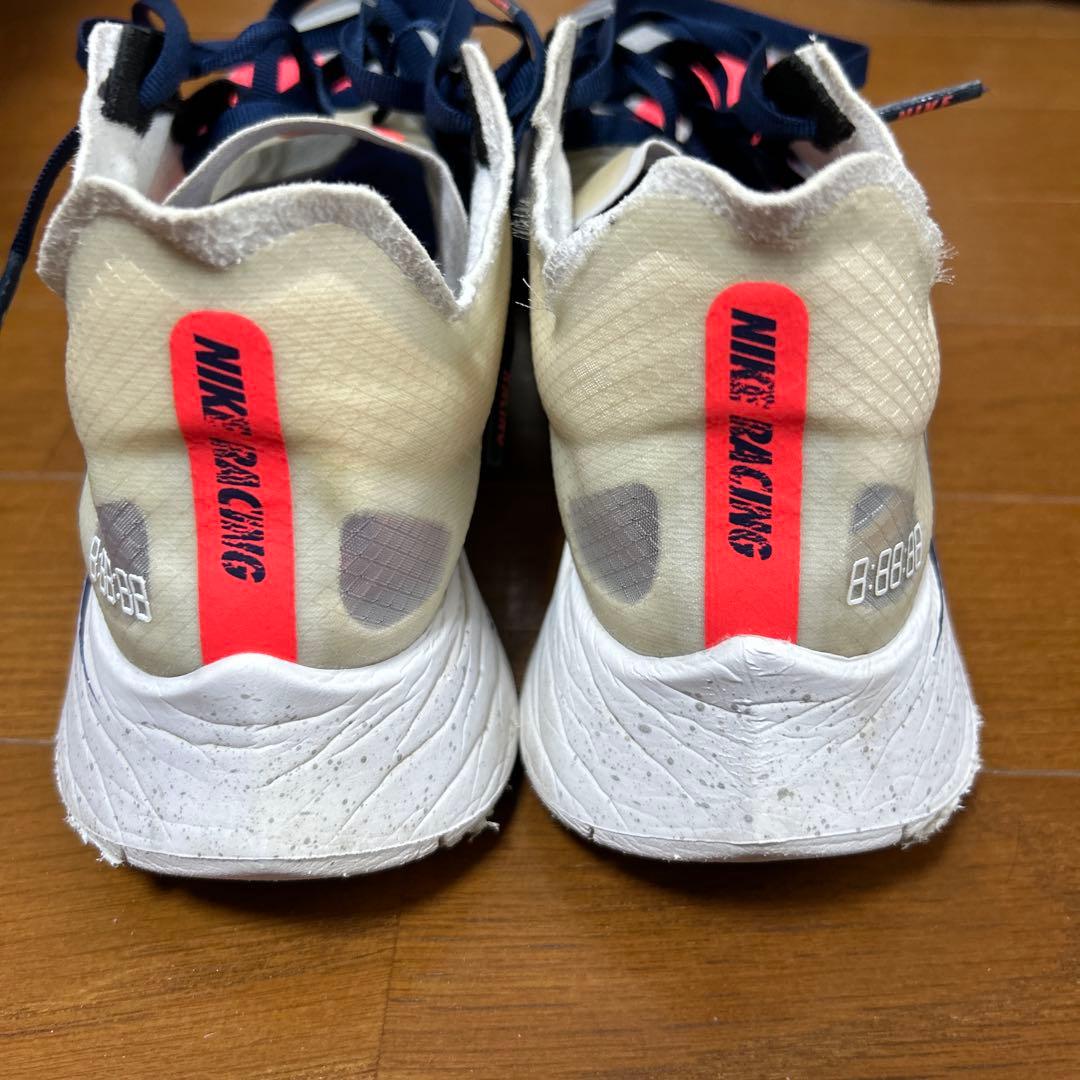 Nike Zoom Fly SP ランニングシューズ グレー/ピンク