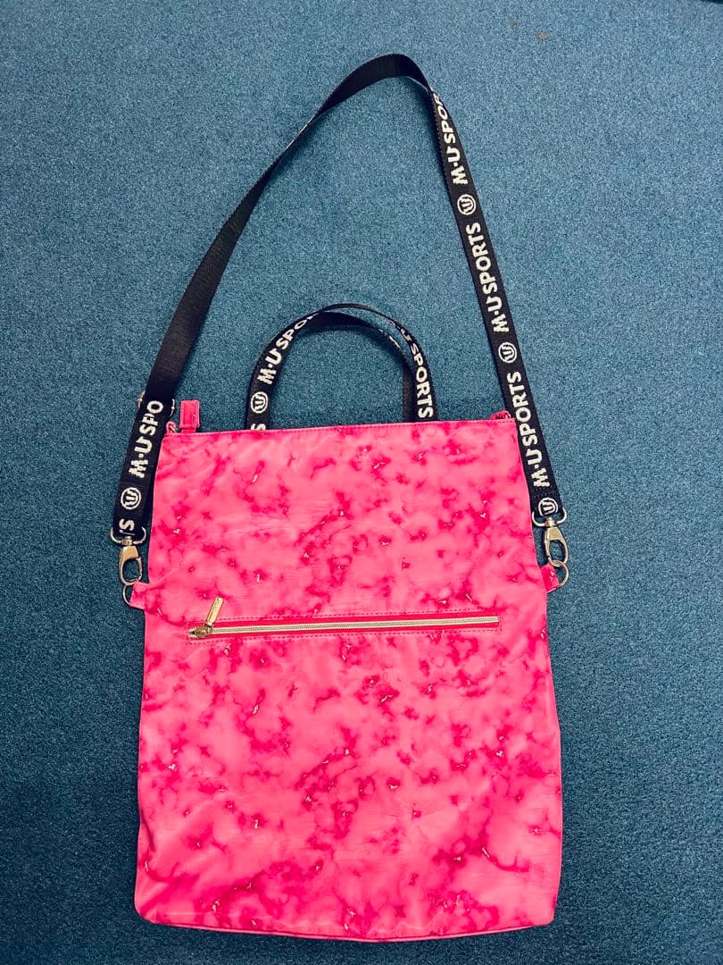 M-U SPORTS ♡美品♡ マーブルピンクバッグ